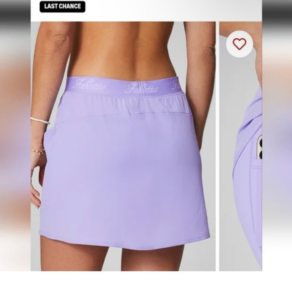 Fabletics Lavender Active Skort - Picture 2 of 3